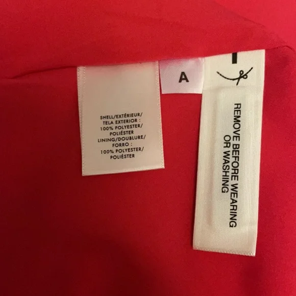 Red Ann Taylor Bell Sleeve Dress- Size 8- NWT - Picture 12 of 16